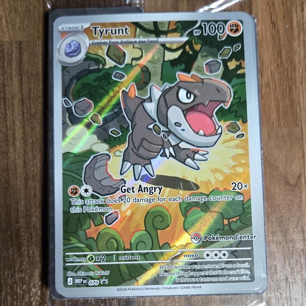 Pokémon Cards - Perfect Order Pokémon Center ETB Promos Full Art Tyrunt